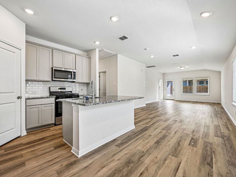 Furnished interior view inside a new home in Travena - Americana Collection, Georgetown (Image 6).