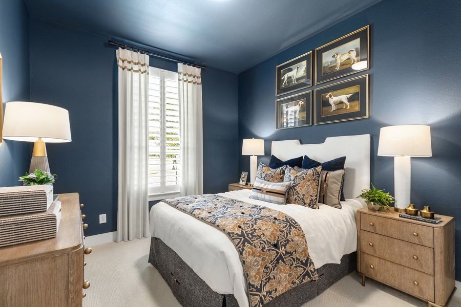 Representative Secondary Bedroom - some options shown