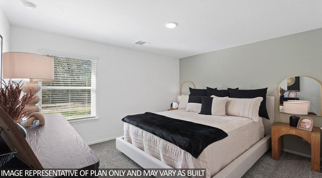 Furnished interior view inside a new home in Williams Reserve East, Conroe (Image 22). Furnished interior view inside a new home in Williams Reserve East, Conroe (Image 22).