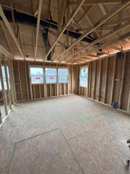 In-progress construction of a new home in Robinson Oaks, Gastonia, NC (Image 19).