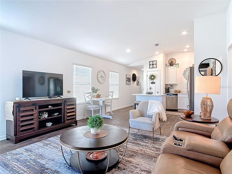 Furnished interior view inside a new home in , Bunnell (Image 6). Furnished interior view inside a new home in , Bunnell (Image 6).