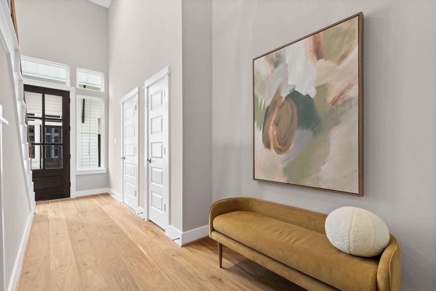 Furnished interior view inside a new home in , Houston (Image 5).