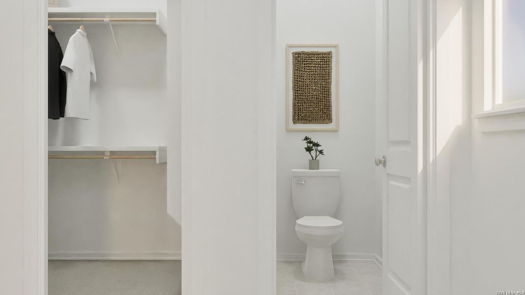 Furnished interior view inside a new home in Gatehouse, New Braunfels (Image 28).