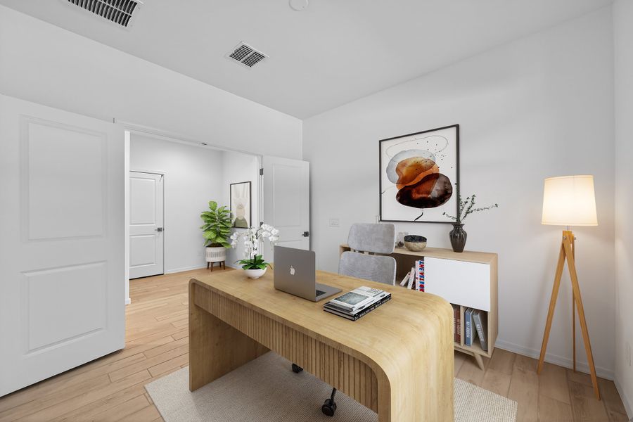 Furnished interior view inside a new home in Artisan at Asante, Surprise (Image 8).