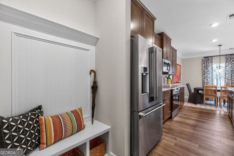 Furnished interior view inside a new home in Bryson Farms, Byron (Image 16).