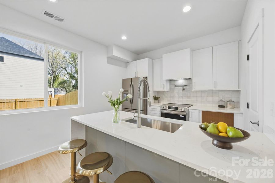 Furnished interior view inside a new home in , Charlotte (Image 5).