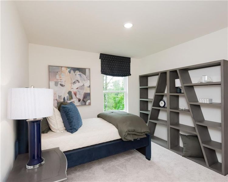 Furnished interior view inside a new home in Old Salem Crossing, Conyers (Image 9).