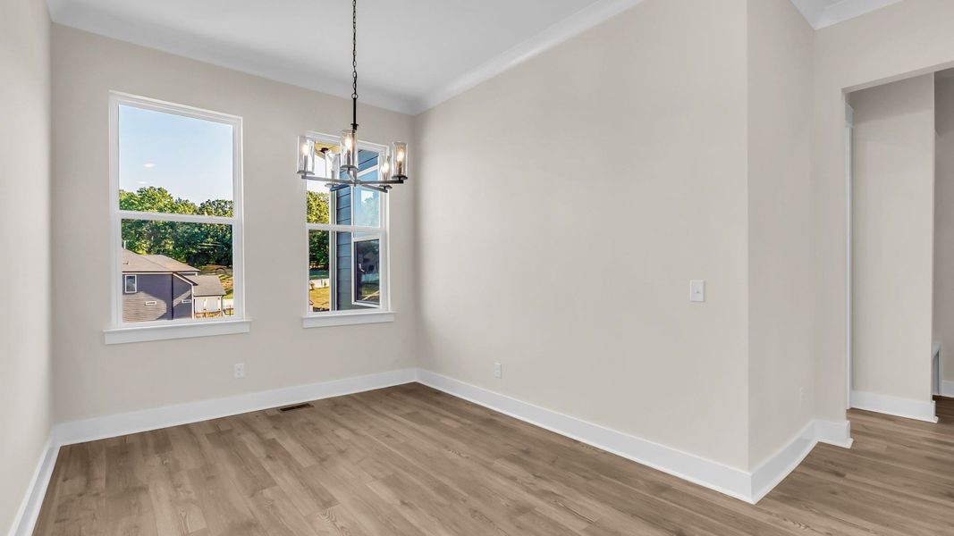 Furnished interior view inside a new home in Richvale Estates, Fairview (Image 8).