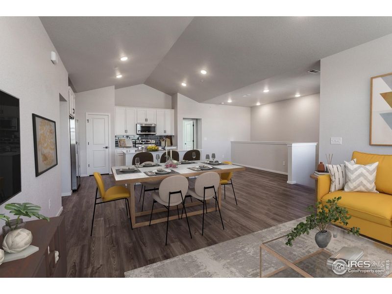 Furnished interior view inside a new home in Raindance Condos, Windsor (Image 12).