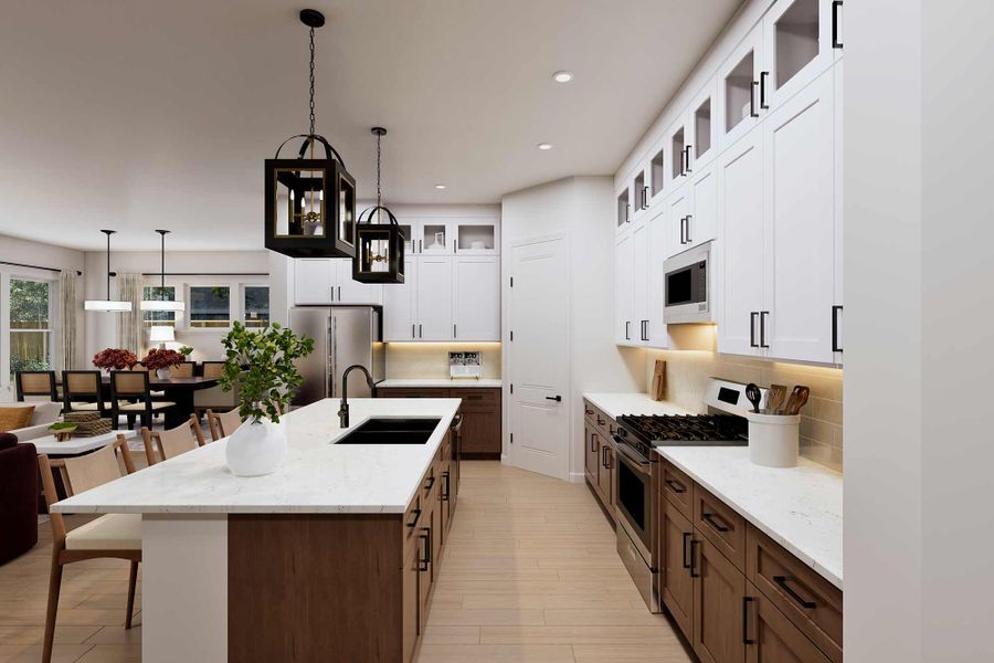 The Taft - Optional Cooktop Kitchen