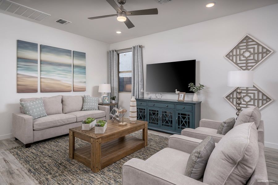 Great Room | Madera | The Villages at North Copper Canyon – Canyon Series | Surprise, AZ | Landsea Homes