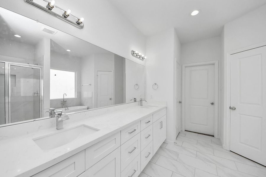Furnished interior view inside a new home in , Houston (Image 4).