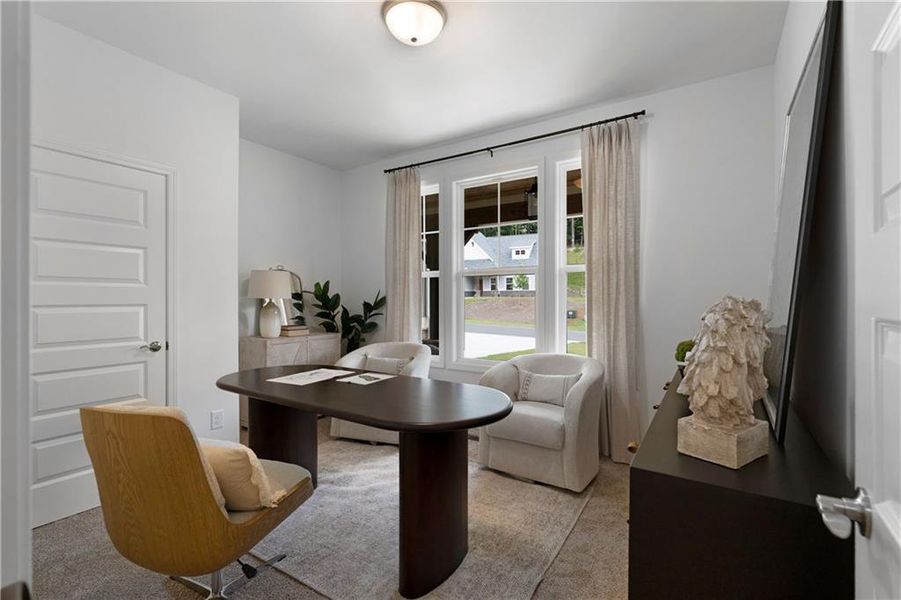 Furnished interior view inside a new home in , Waleska (Image 12).
