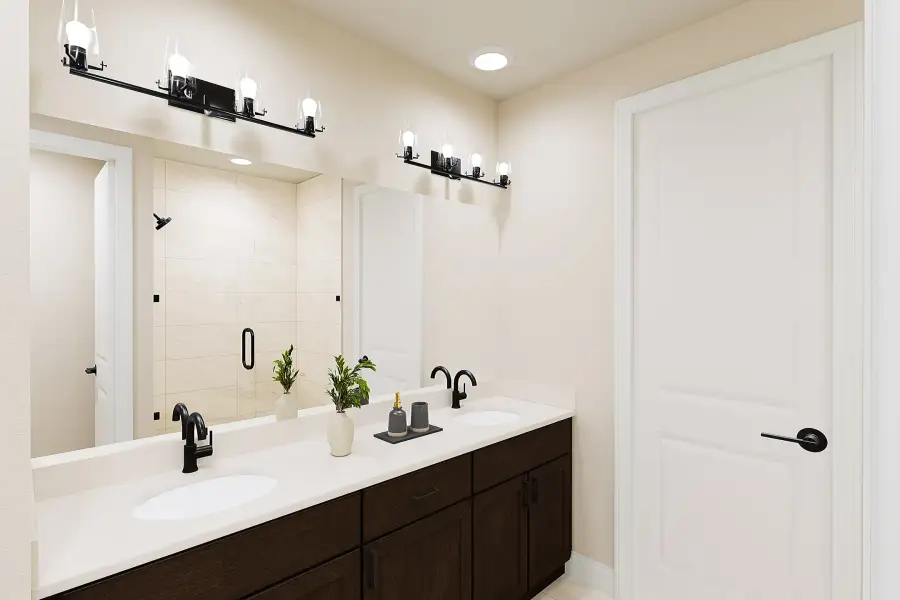 Furnished interior view inside a new home in Old Town Village, Waxhaw (Image 11).