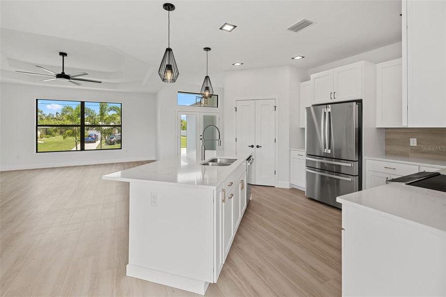 Furnished interior view inside a new home in , Port Charlotte (Image 11). Furnished interior view inside a new home in , Port Charlotte (Image 11).