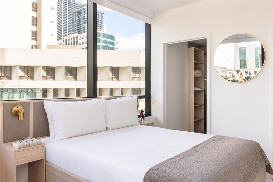 Furnished interior view inside a new home in , Miami (Image 3).