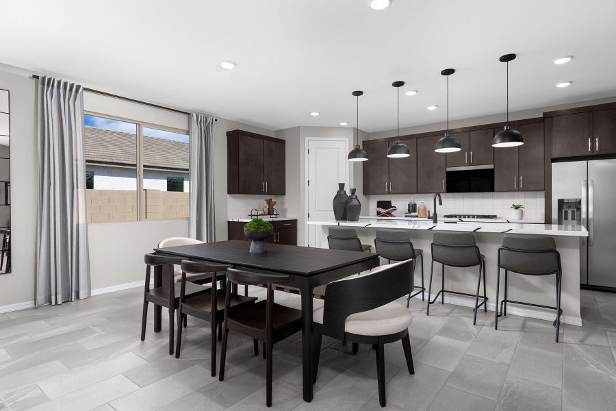 Representative furnished interior of a home built from the Brandy by Mattamy Homes in Rosewood Heights, San Tan Valley (Image 7).