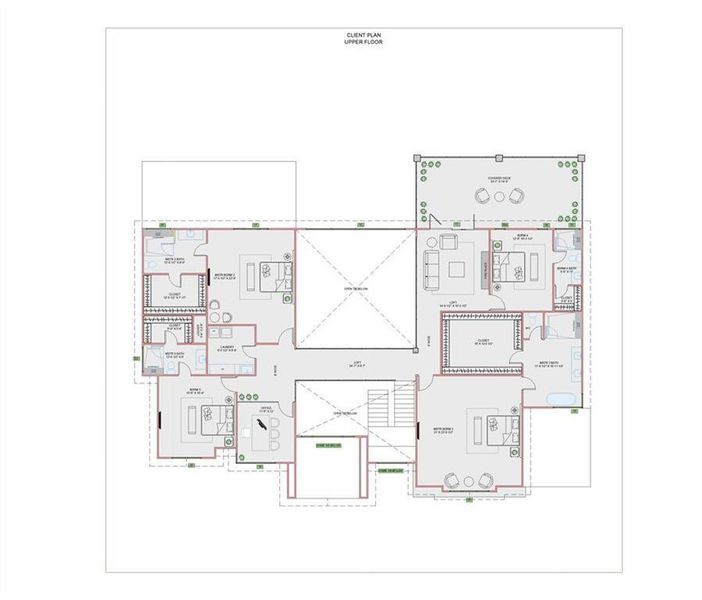 2D floor plan layout of this home in , Buford, GA (Image 4).