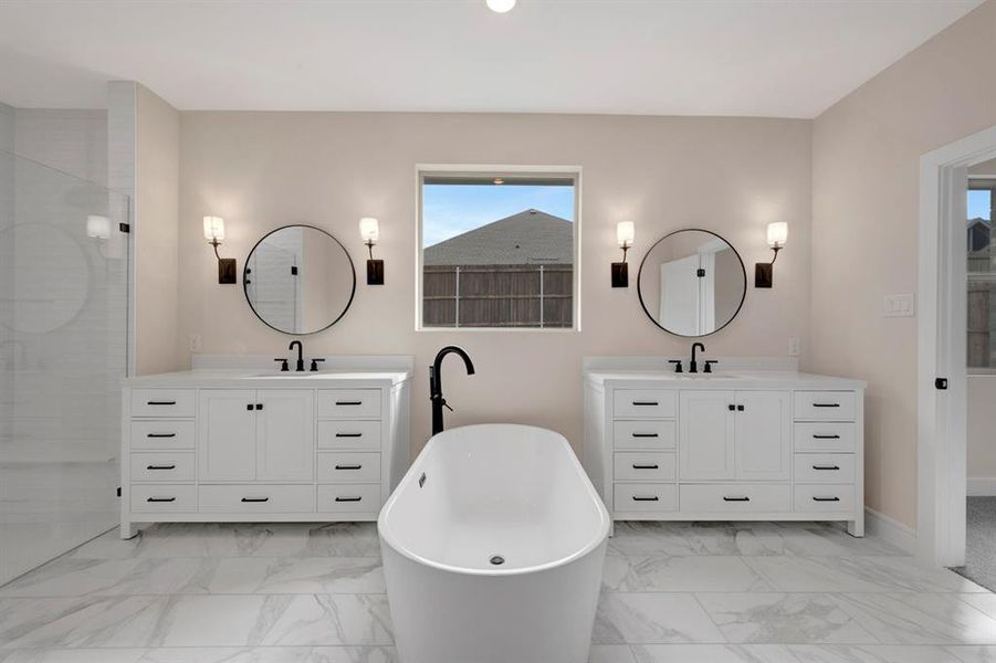 Furnished interior view inside a new home in Elevon, Lavon (Image 17).