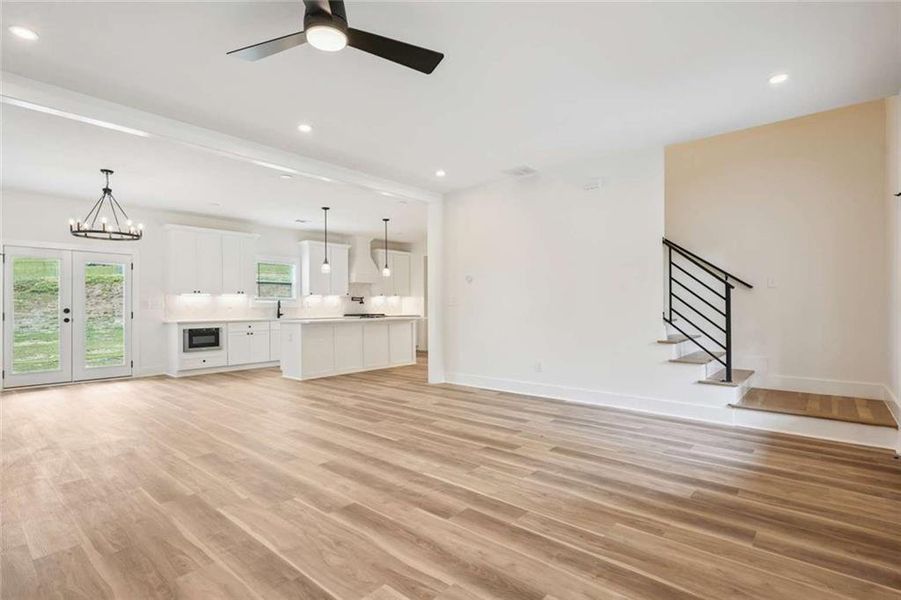 Spacious, unfurnished interior of a new home in , Atlanta (Image 23).