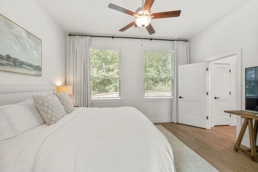 A 2nd view of the primary suite A 2nd view of the primary suite