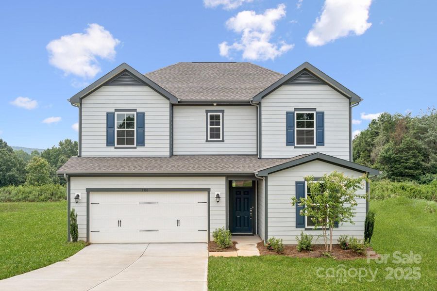 Front exterior of a new home in Wynswept, Maiden, NC, highlighting curb appeal (Image 2).