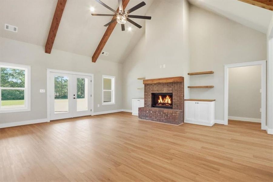Spacious, unfurnished interior of a new home in , Monroe (Image 40). Spacious, unfurnished interior of a new home in , Monroe (Image 40).