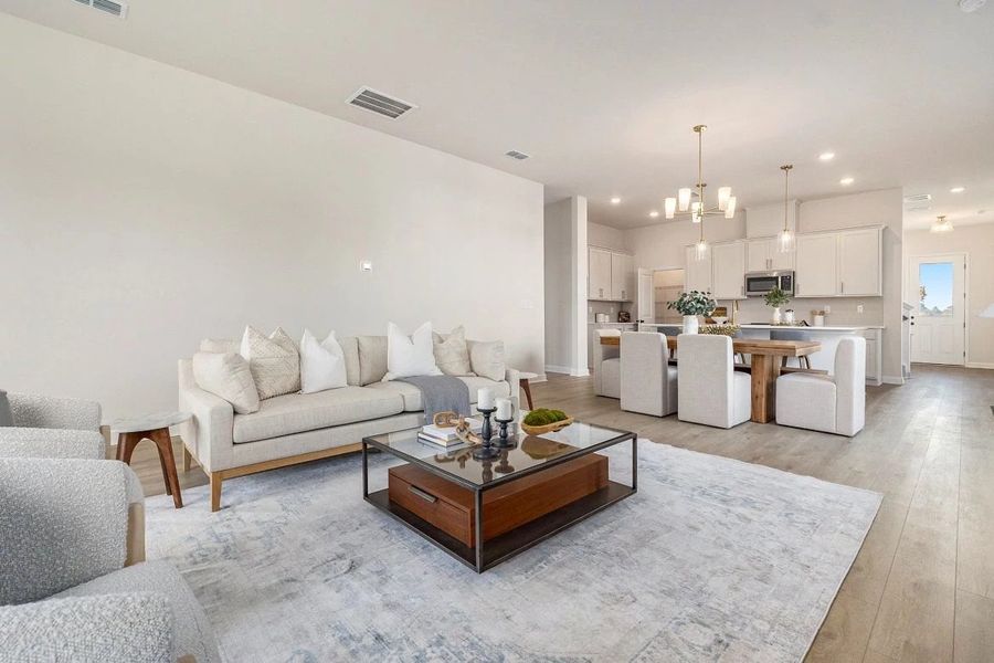 Similar Zion floorplan for inspiration - features and finishes vary