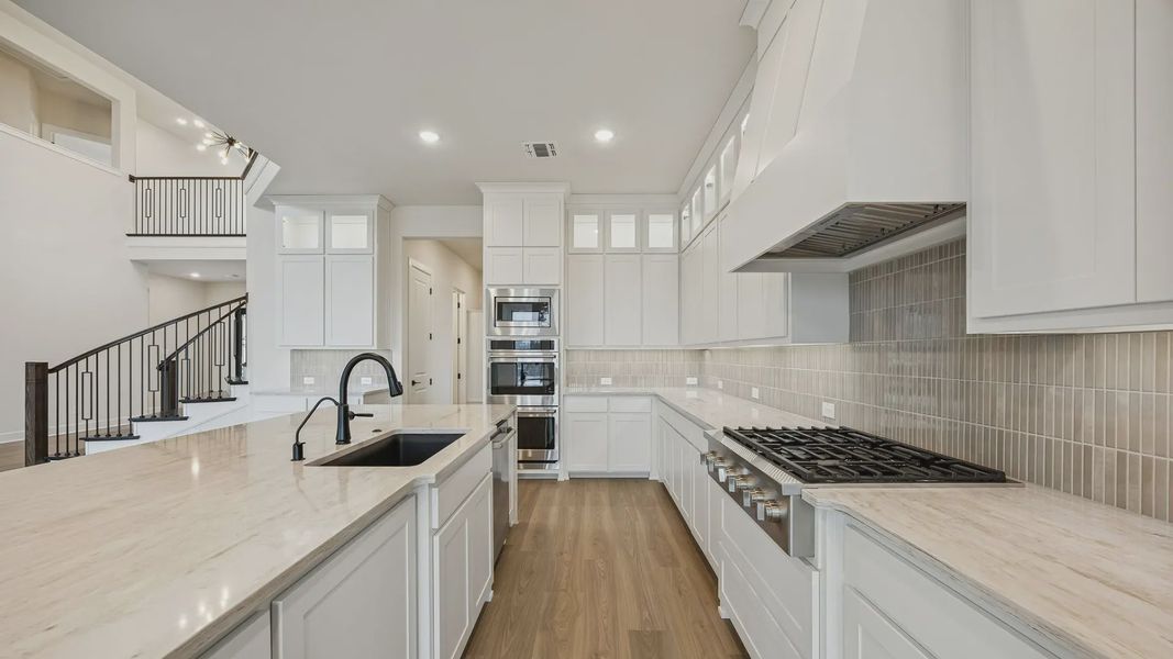 Representative furnished interior of a home built from the Lakewood by Chesmar Homes in Attwater 65's, Waller (Image 7).