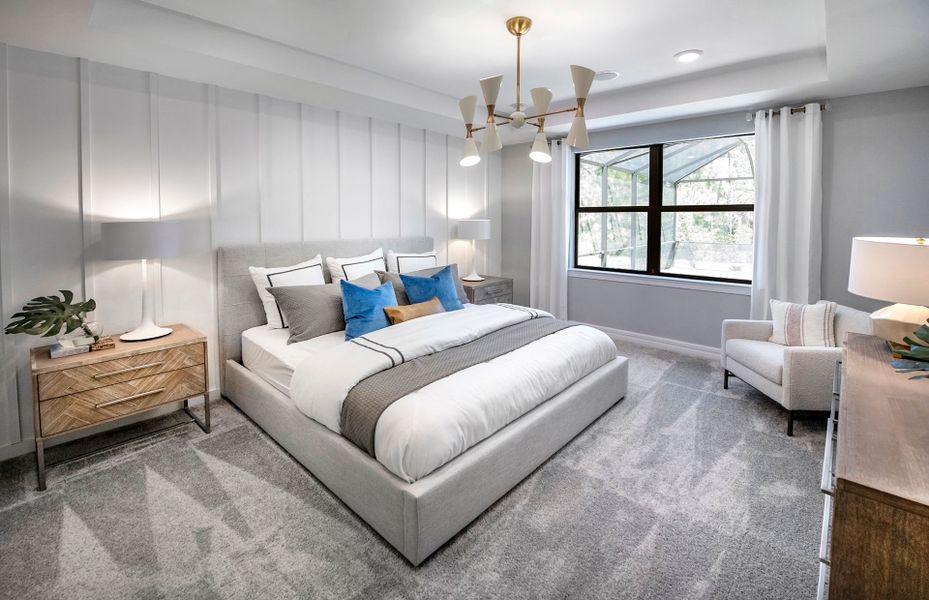 Representative furnished interior of a home built from the Upton by Pulte Homes in Reagan Landing, Bradenton (Image 6).