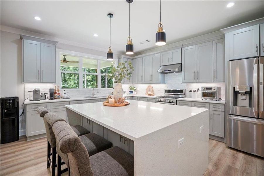 Furnished interior view inside a new home in , Acworth (Image 52).