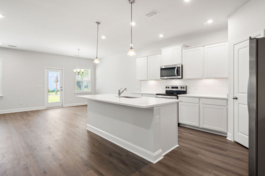 Furnished interior view inside a new home in Waterways, Richmond Hill (Image 12).