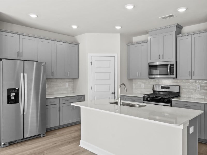 Furnished interior view inside a new home in Brayfield Manor - Signature Collection, Wellford (Image 4). Furnished interior view inside a new home in Brayfield Manor - Signature Collection, Wellford (Image 4).