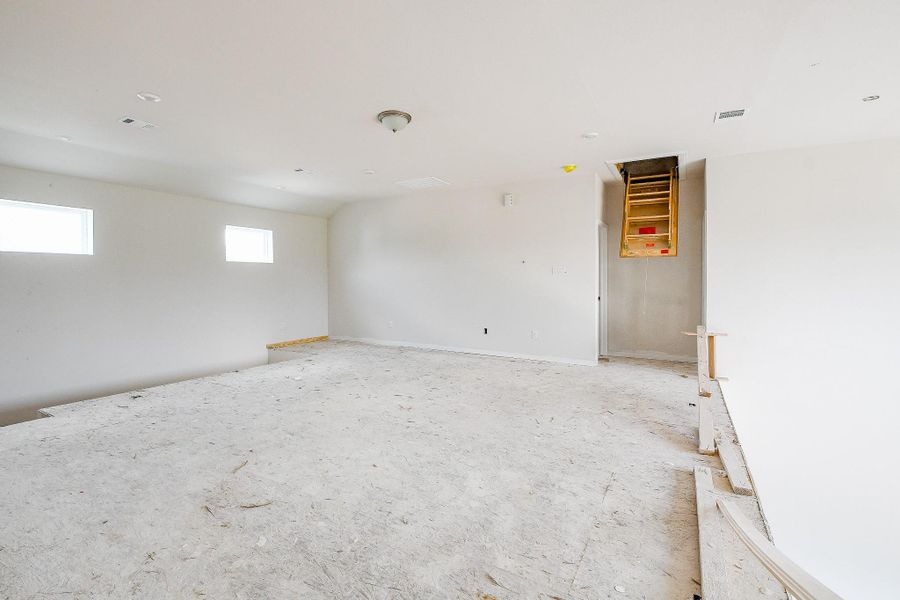 Discover this expansive open space on the second level. Discover this expansive open space on the second level.