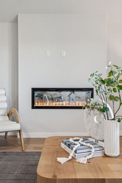 Living Room in the Oscar home plan by Trophy Signature Homes – REPRESENTATIVE PHOTO