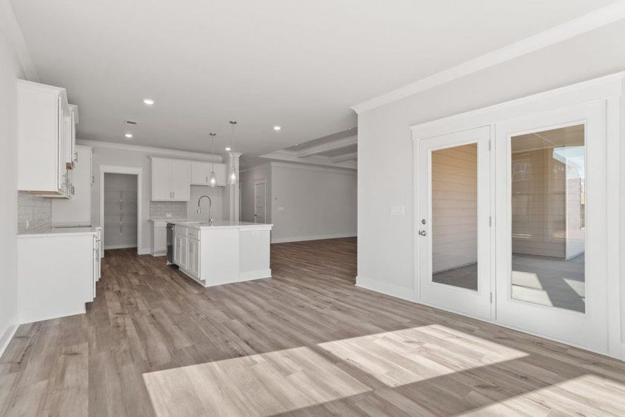 Spacious, unfurnished interior of a new home in Pinecrest Ridge, Dacula (Image 13). Spacious, unfurnished interior of a new home in Pinecrest Ridge, Dacula (Image 13).