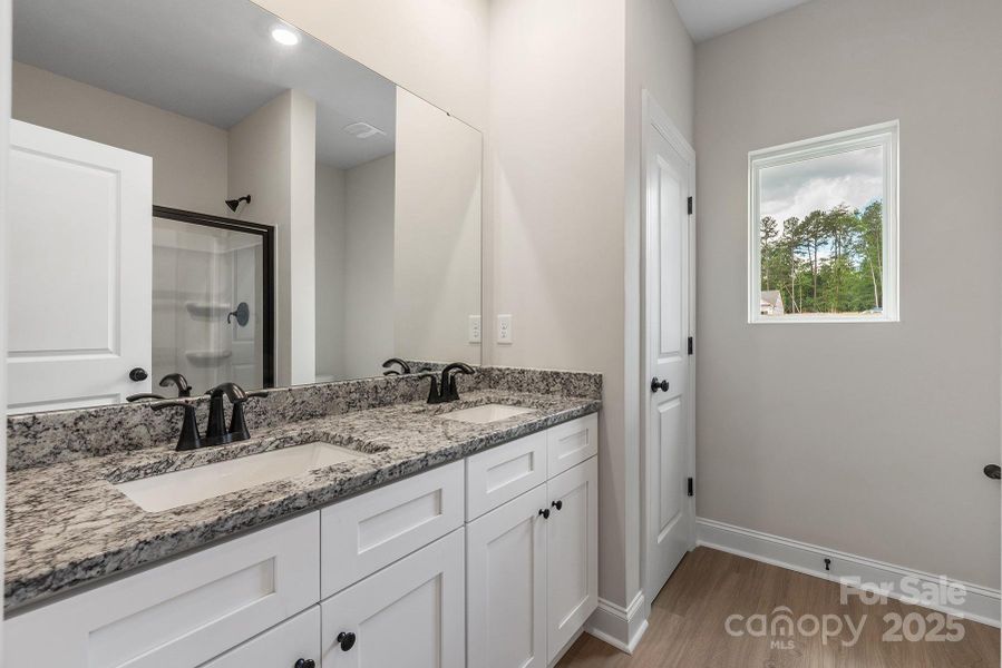 Furnished interior view inside a new home in Ascot Woods, Charlotte (Image 5).