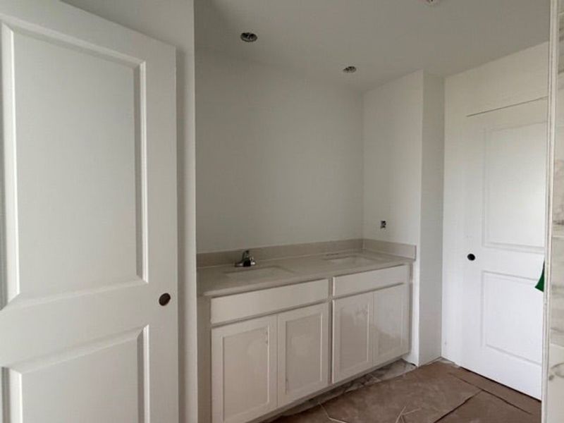 In-progress construction of a new home in Whaley Grove Townhomes, St. Cloud, FL (Image 16).
