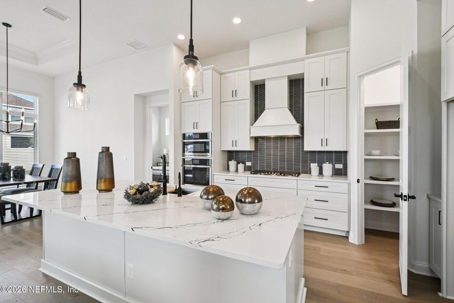 Furnished interior view inside a new home in Nocatee, Ponte Vedra (Image 15).