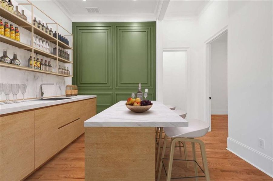 Furnished interior view inside a new home in , Lawrenceville (Image 17).