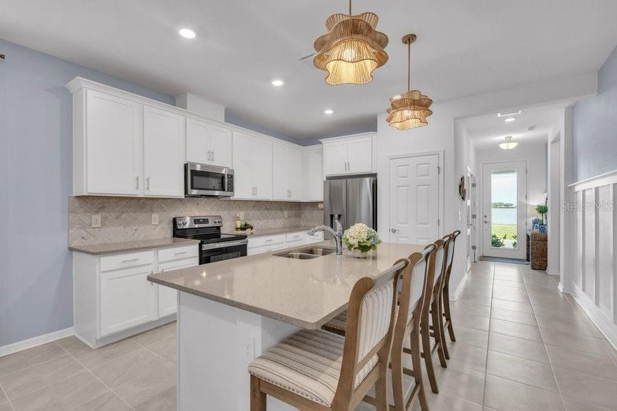Furnished interior view inside a new home in , Sarasota (Image 5).