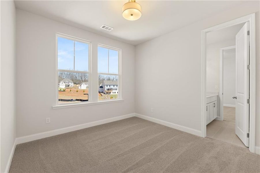 Spacious, unfurnished interior of a new home in Melody Lakeside Estates, Buford (Image 25). Spacious, unfurnished interior of a new home in Melody Lakeside Estates, Buford (Image 25).
