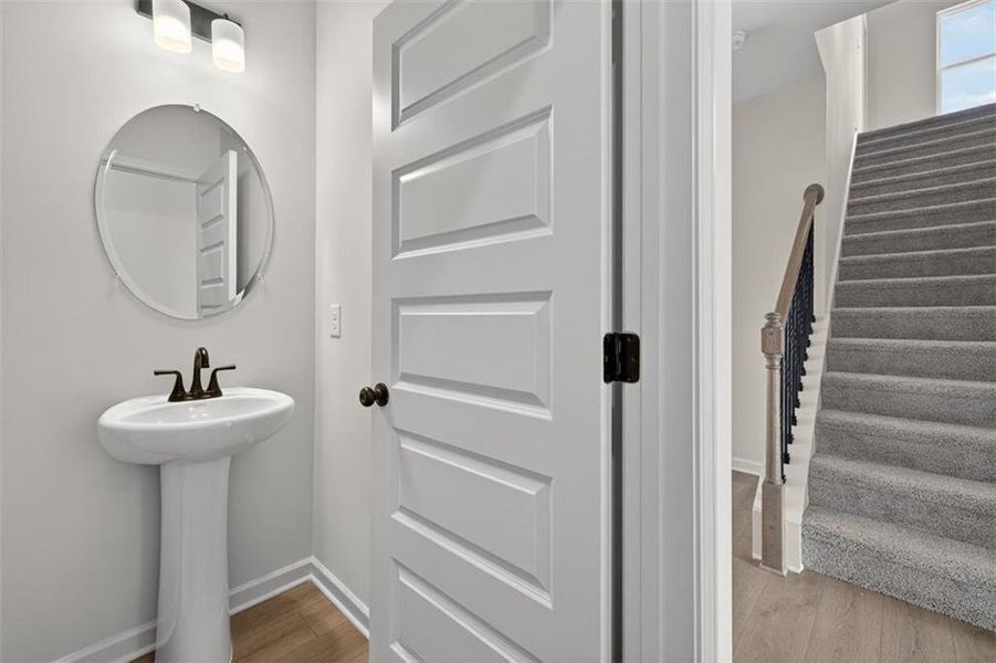 Furnished interior view inside a new home in Garrett Preserve, Douglasville (Image 12).