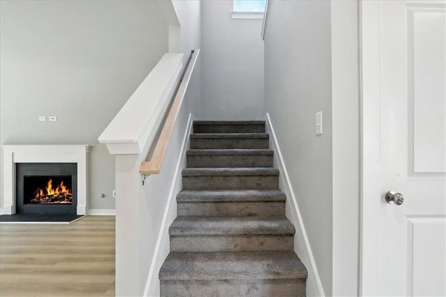 Spacious, unfurnished interior of a new home in Traditions of Braselton, Jefferson (Image 37).