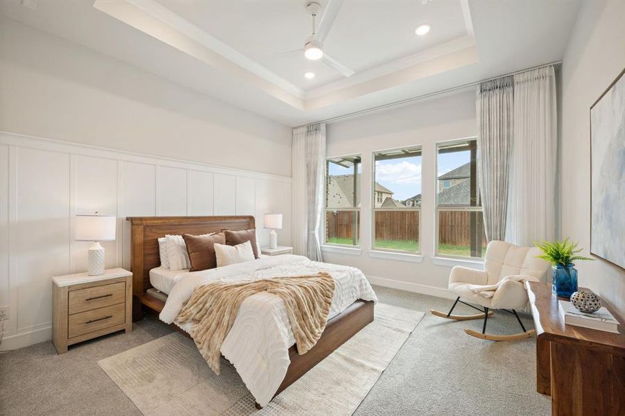 Furnished interior view inside a new home in , Van Alstyne (Image 13).