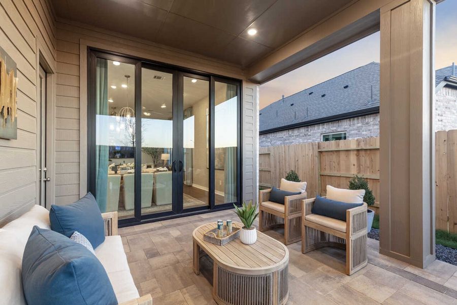 Representative Patio - some options shown Representative Patio - some options shown