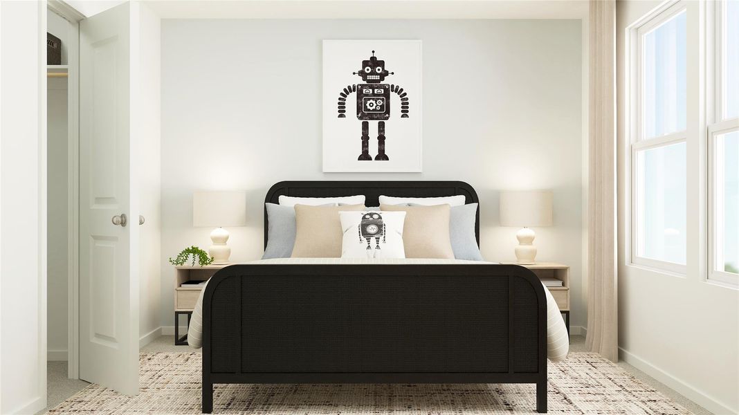 Furnished interior view inside a new home in Meadowlark Preserve, Pflugerville (Image 3).