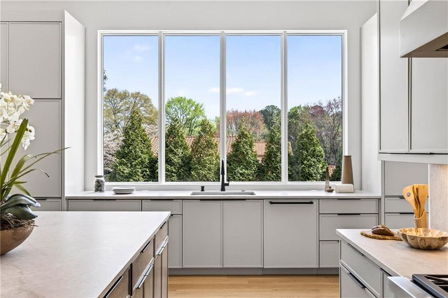 Furnished interior view inside a new home in , Marietta (Image 16).