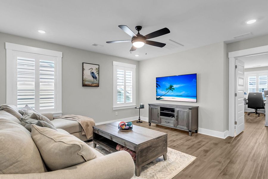 Furnished interior view inside a new home in Hewing Farms, Summerville (Image 11).