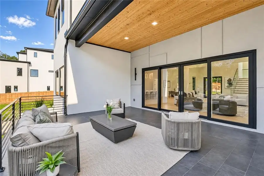 Exterior details and patio area of a home in , Auburn (Image 34).